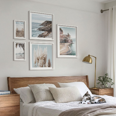 Gallery wall Stylish seaside views