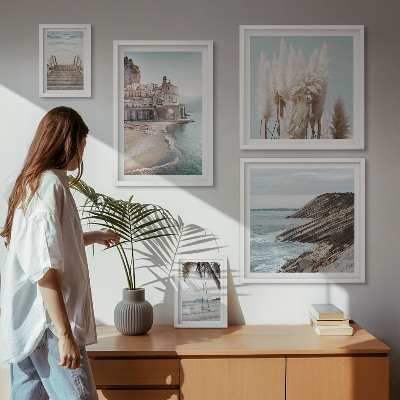 Gallery wall Stylish seaside views