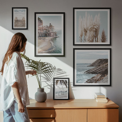 Gallery wall Stylish seaside views