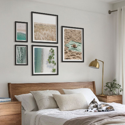 Framed photo set Tropical beach views