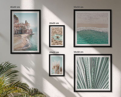 Set of 5 wall art pieces Stylish seaside views
