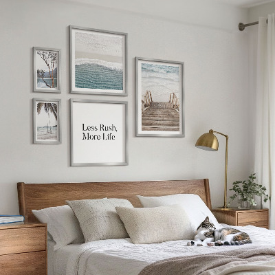 Framed photo set Beaches, peace, sea views