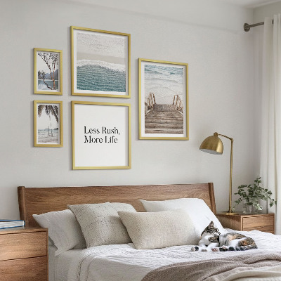 Framed photo set Beaches, peace, sea views