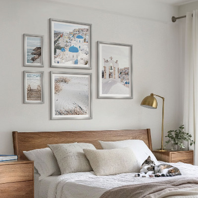 Gallery wall The white landscapes of Greece