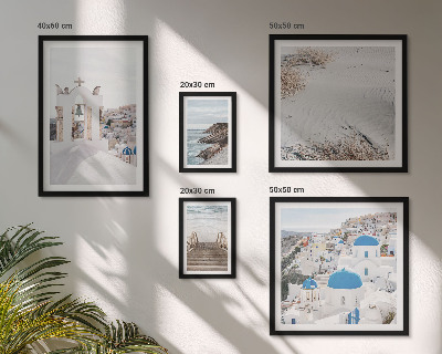 Gallery wall The white landscapes of Greece