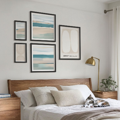 Framed photo set Abstract nature compositions
