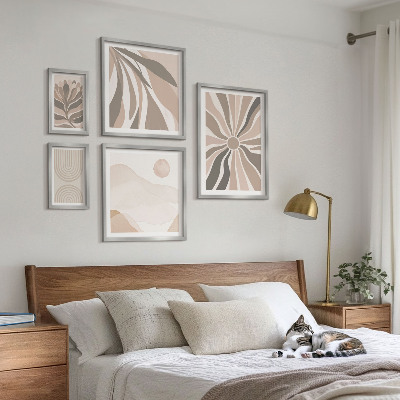 Framed photo set Stylish nature compositions