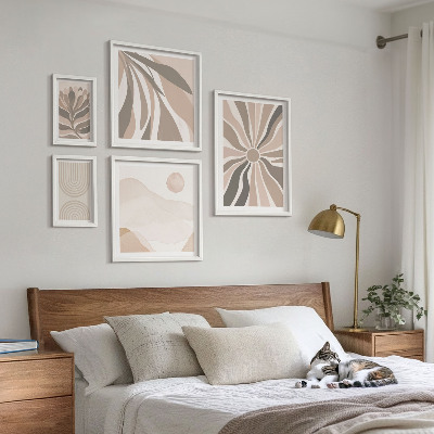 Framed photo set Stylish nature compositions