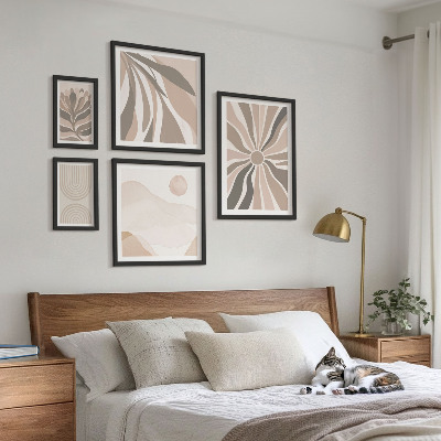 Framed photo set Stylish nature compositions