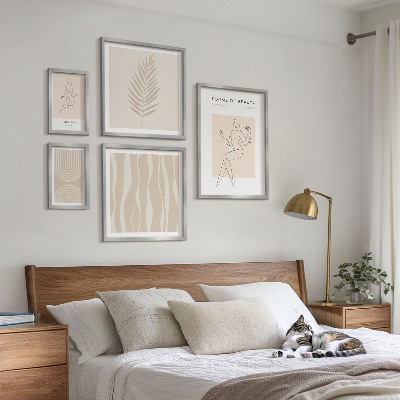 Set of 5 wall art pieces Beautiful minimalist motifs