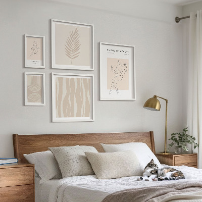 Set of 5 wall art pieces Beautiful minimalist motifs
