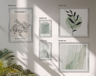 Framed photo set Modern minimalist decorations