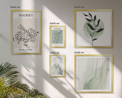 Framed photo set Modern minimalist decorations