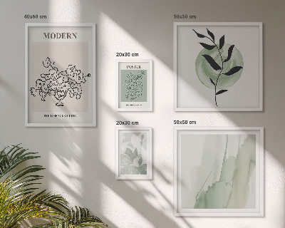 Framed photo set Modern minimalist decorations