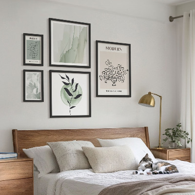 Framed photo set Modern minimalist decorations