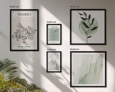Framed photo set Modern minimalist decorations
