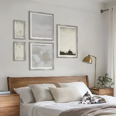 Framed photo set Minimalistic Birds in Flight
