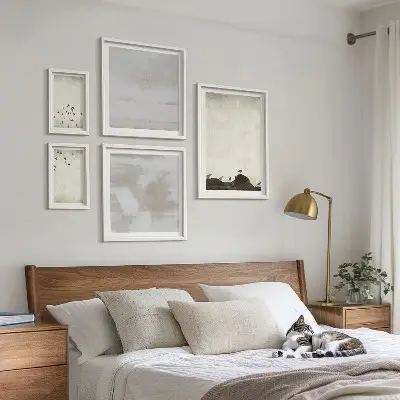Framed photo set Minimalistic Birds in Flight