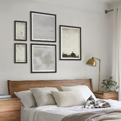 Framed photo set Minimalistic Birds in Flight