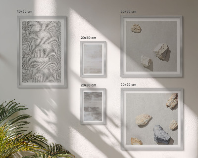 Gallery wall Modern minimalist textures