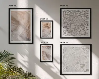 5-Piece Marble Stone Texture Wall Art Set set of 5 contemporary marble stone texture canvas panels