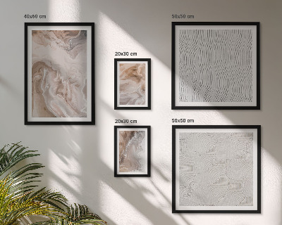 Gallery wall Stone texture marble patterns
