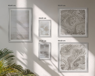 Framed photo set Worn textures modern style