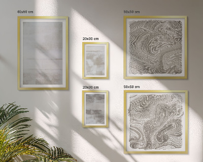 Framed photo set Worn textures modern style