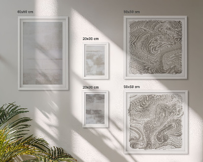 Framed photo set Worn textures modern style