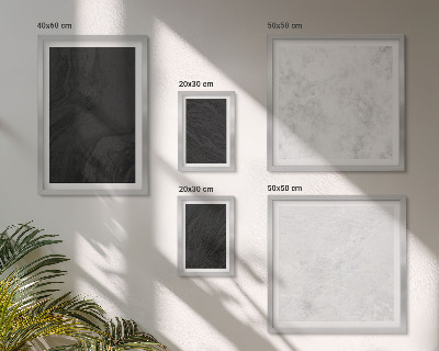 Set of 5 wall art pieces Dark light glamorous marbles