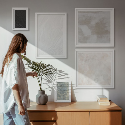 Gallery wall The colors of elegant stone structures
