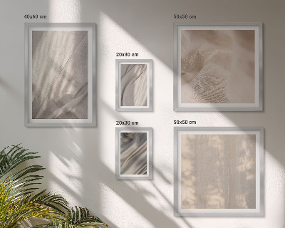 Set of 5 wall art pieces Natural boho fabrics close-up