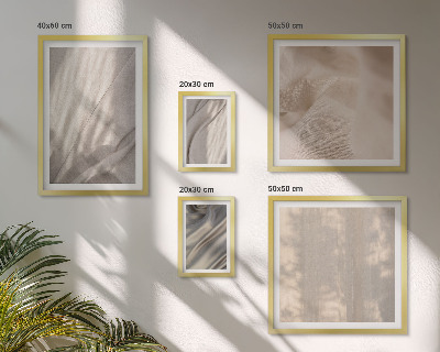 Set of 5 wall art pieces Natural boho fabrics close-up
