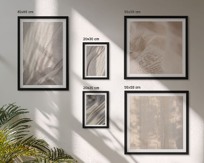 Set of 5 wall art pieces Natural boho fabrics close-up