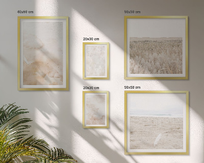 Set of 5 wall art pieces Pastel fashionable textures