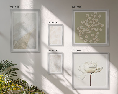 Gallery wall Flowers fashionable boho textures