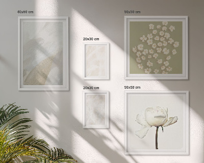 Gallery wall Flowers fashionable boho textures