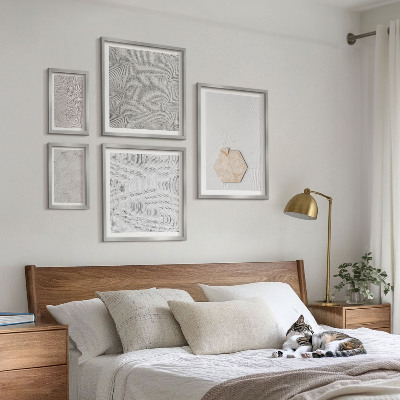 Gallery wall Light boho sand textures