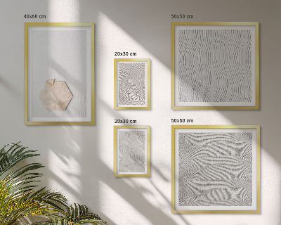 Gallery wall Light boho sand textures
