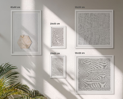Gallery wall Light boho sand textures