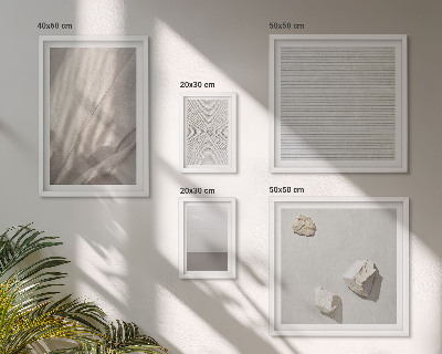 Set of 5 wall art pieces Delicate boho textures of nature