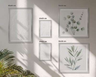 Gallery wall Elegant marble twig structure