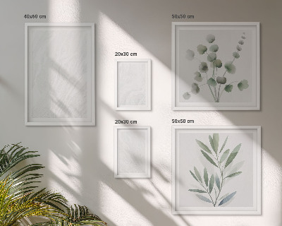 Gallery wall Elegant marble twig structure