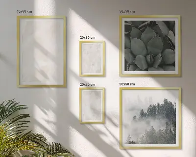 Gallery wall stone pastel structures print