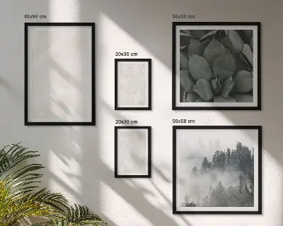 Gallery wall stone pastel structures print