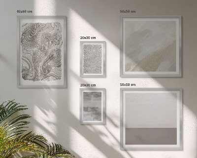 Framed photo set Industrial abstract patterns