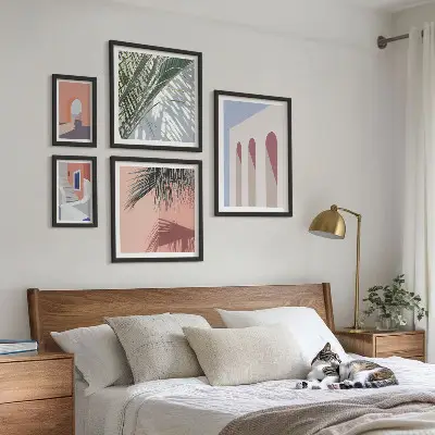 City architecture gallery wall illustrated prints