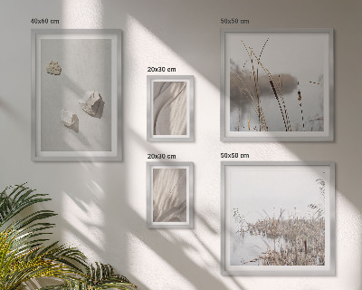 Framed photo set Close-ups of the boho style structure
