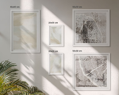Gallery wall Paint texture minimalism