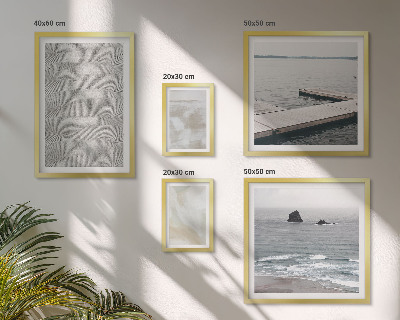 Set of 5 wall art pieces Abstract design modern textures